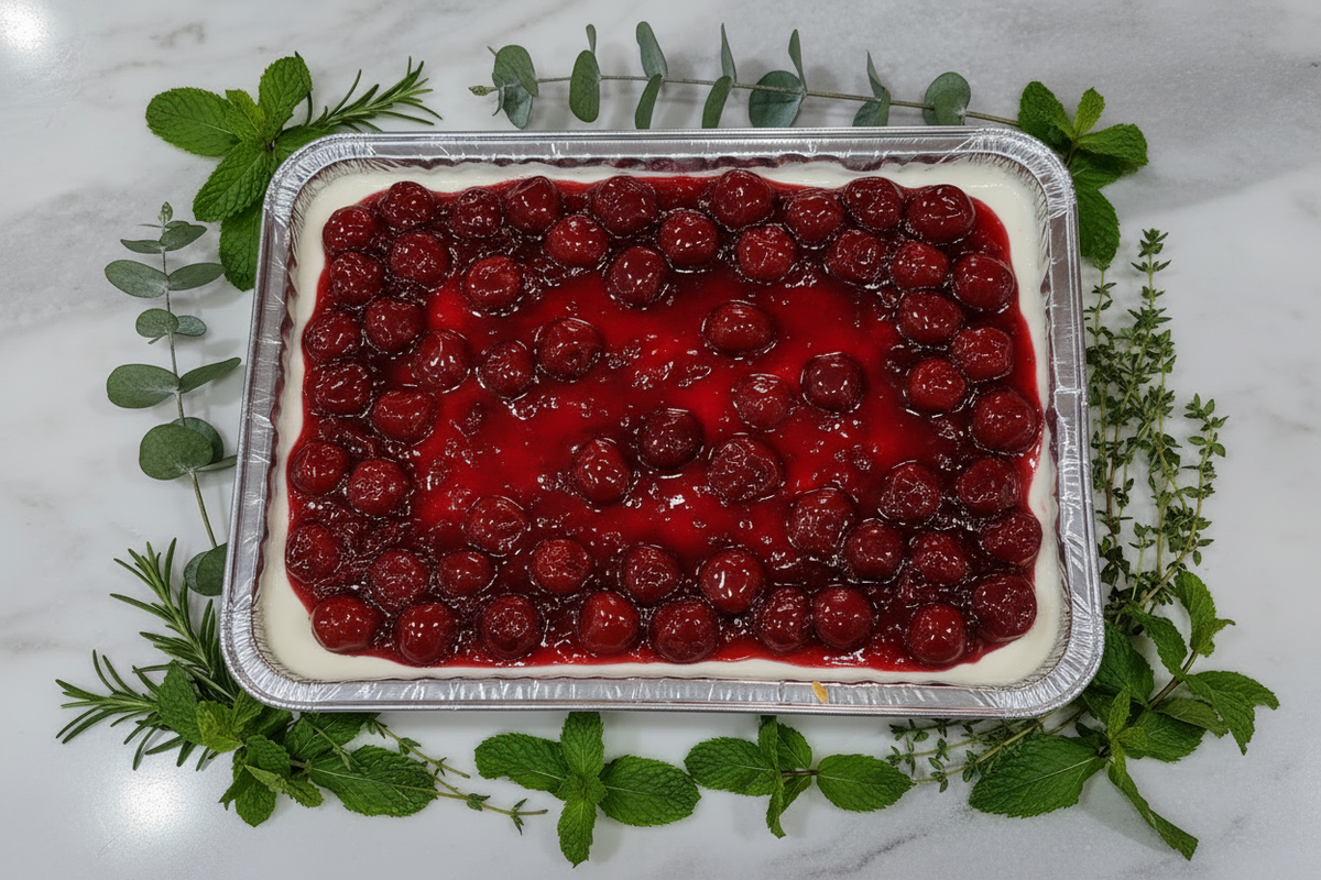Grandma's Slab Cheesecake